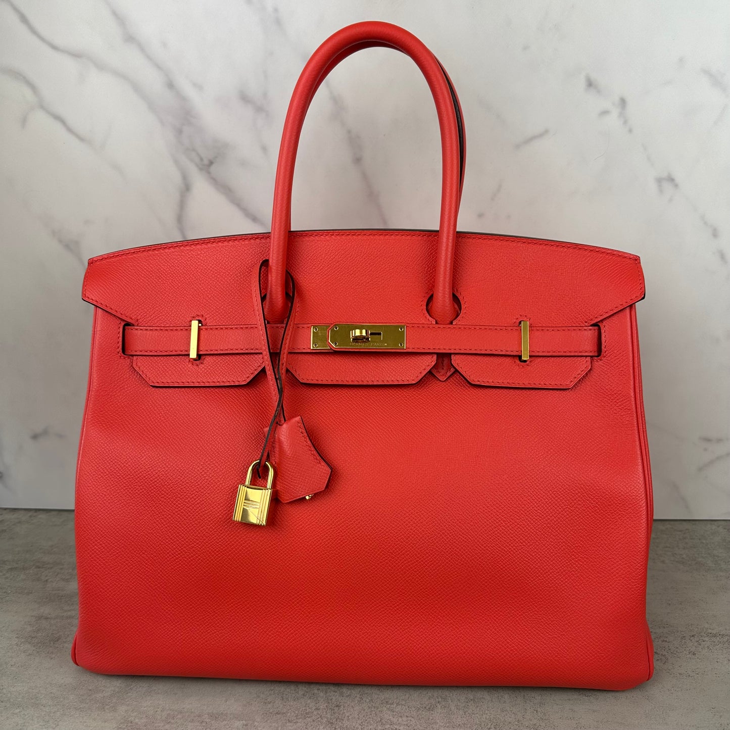 Hermès Rose Jaipur Epsom Birkin 35