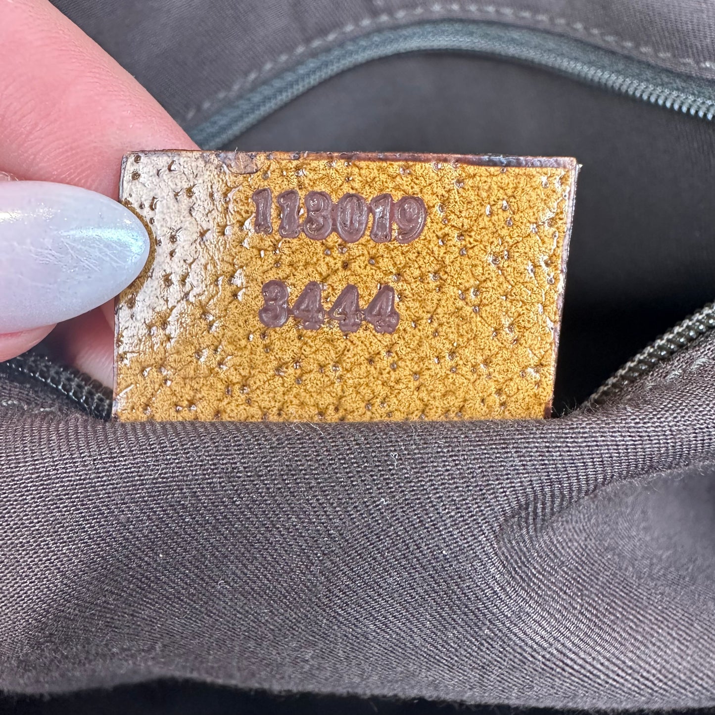 Gucci GG Monogram Canvas & Leather Tote