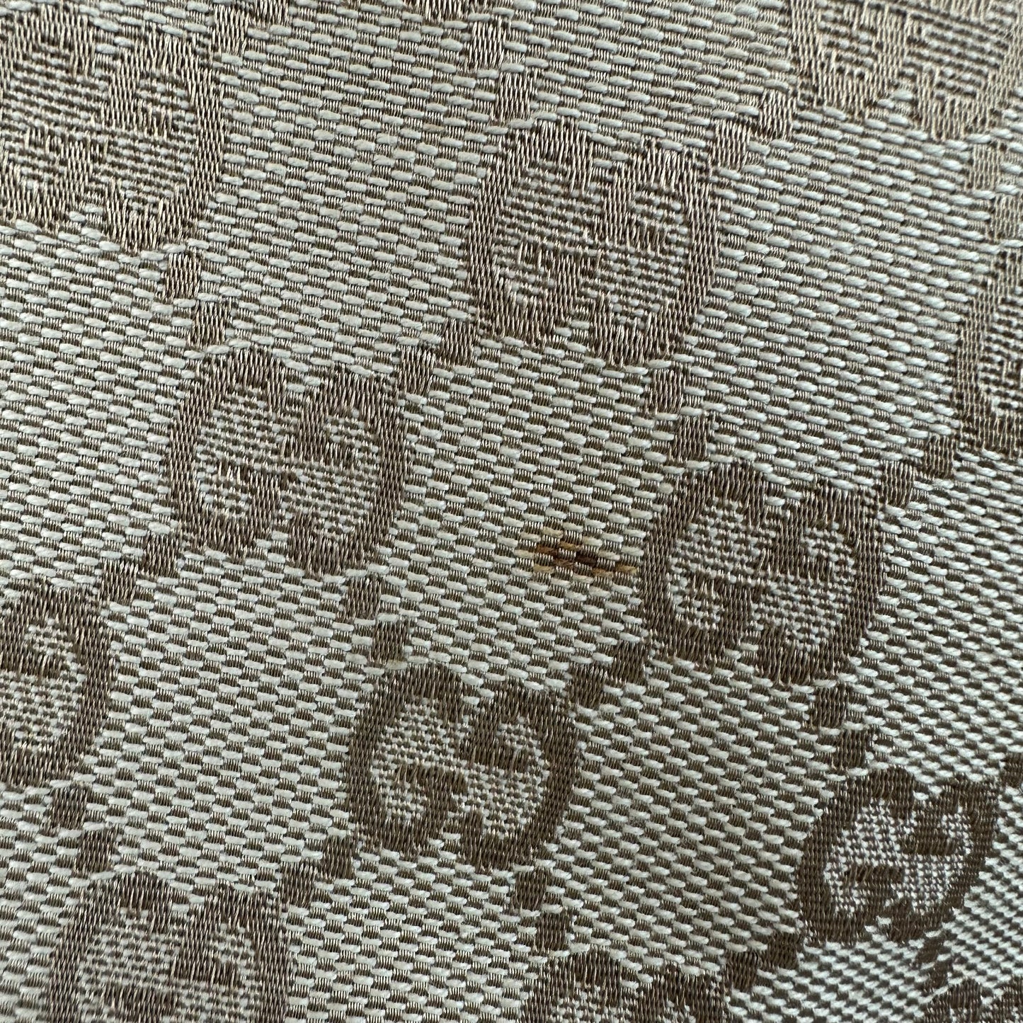 Gucci GG Monogram Canvas & Leather Tote
