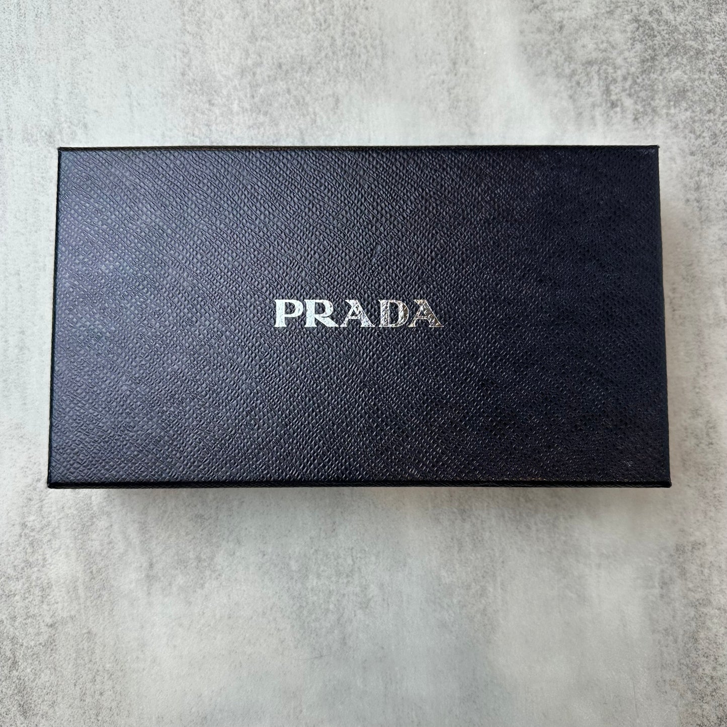 Prada Saffiano Metal Leather Continental Wallet