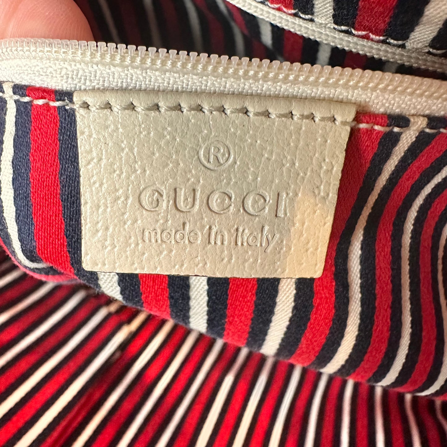 Gucci Nautical Print Abbey D- Ring Shoulder Bag