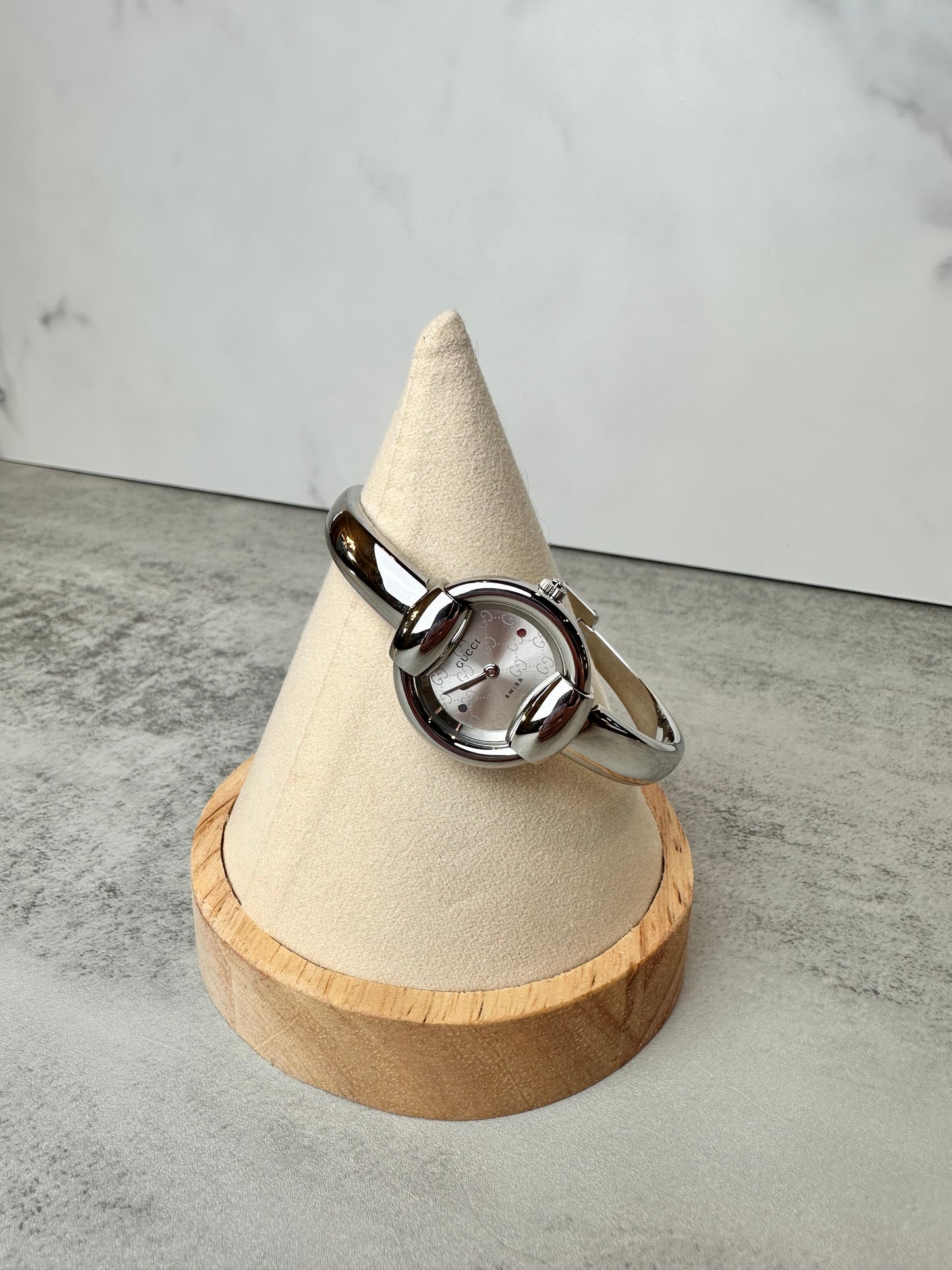 Gucci Silver Bracelet Watch