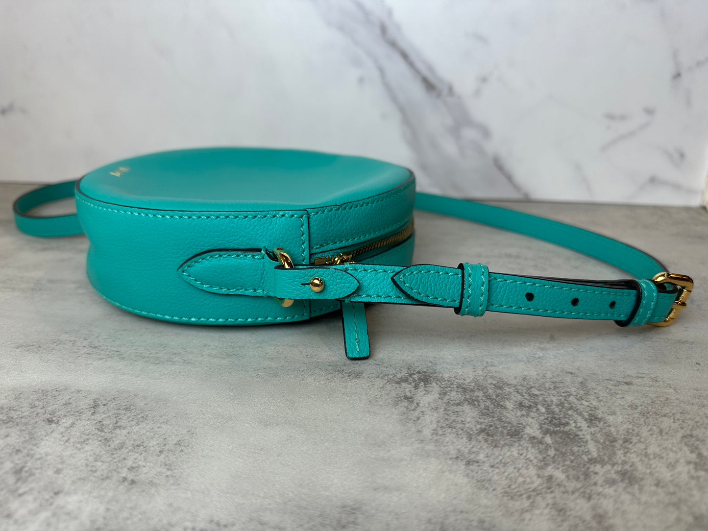Versace Disco Medusa Head Leather Crossbody Bag