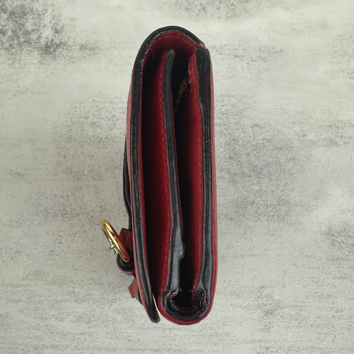 Chloe Calfskin Alphabet Compact Wallet