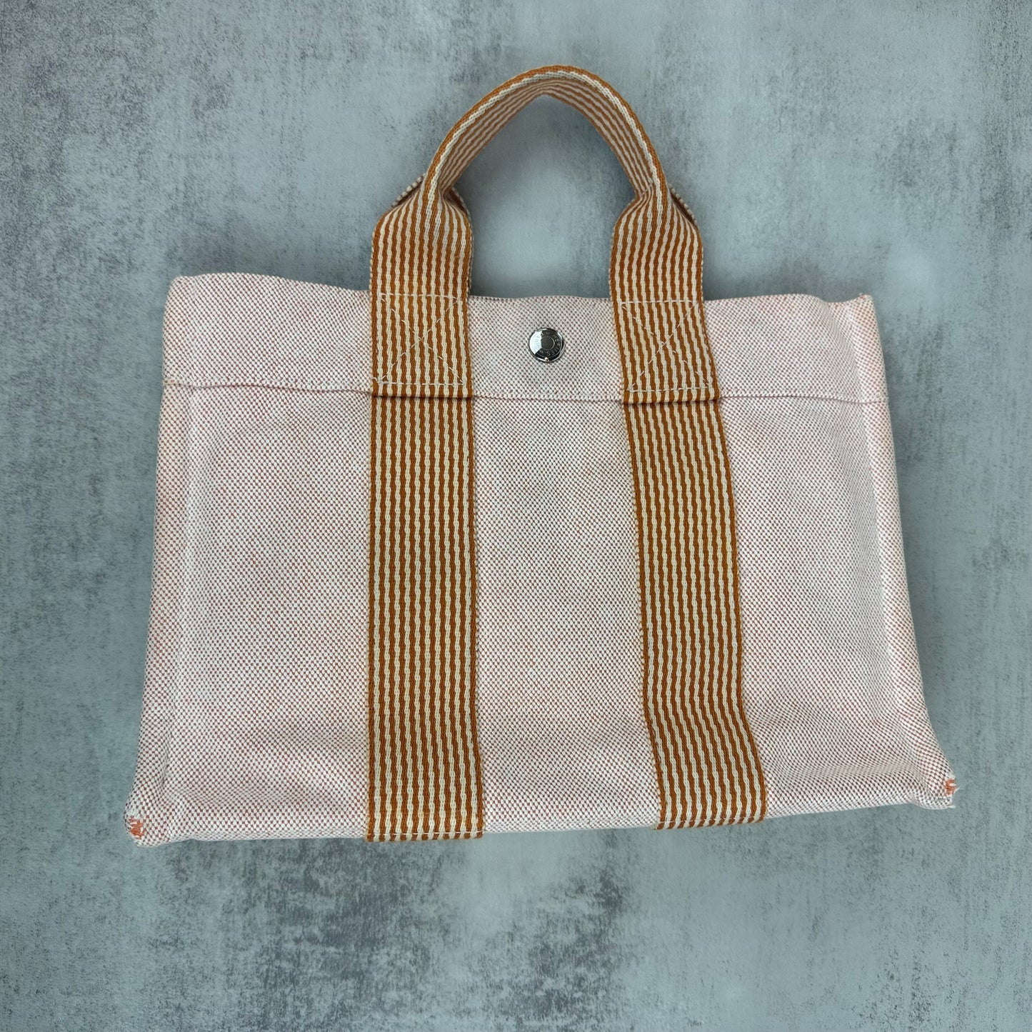 Hermès Toile Fourre-Tout PM