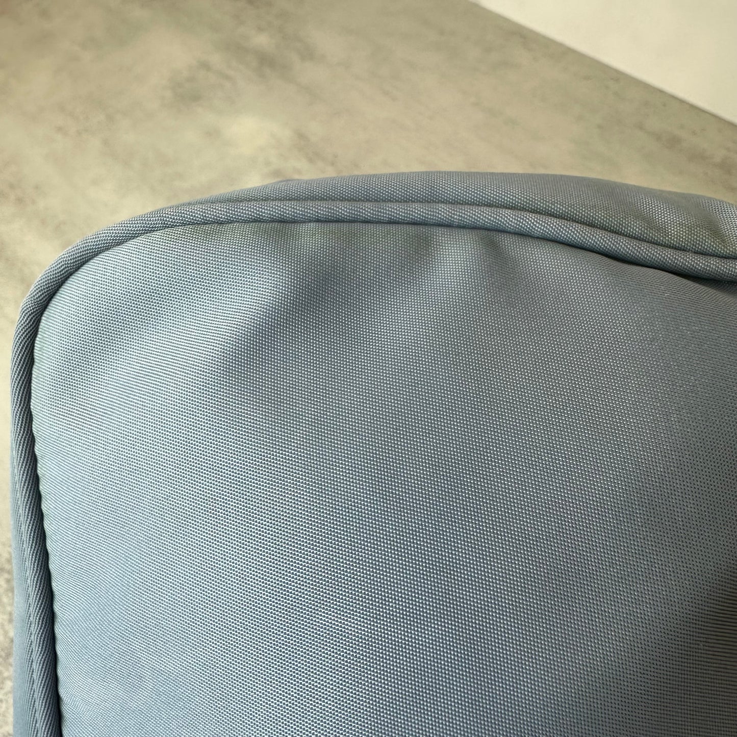 Prada Blue Nylon Pochette