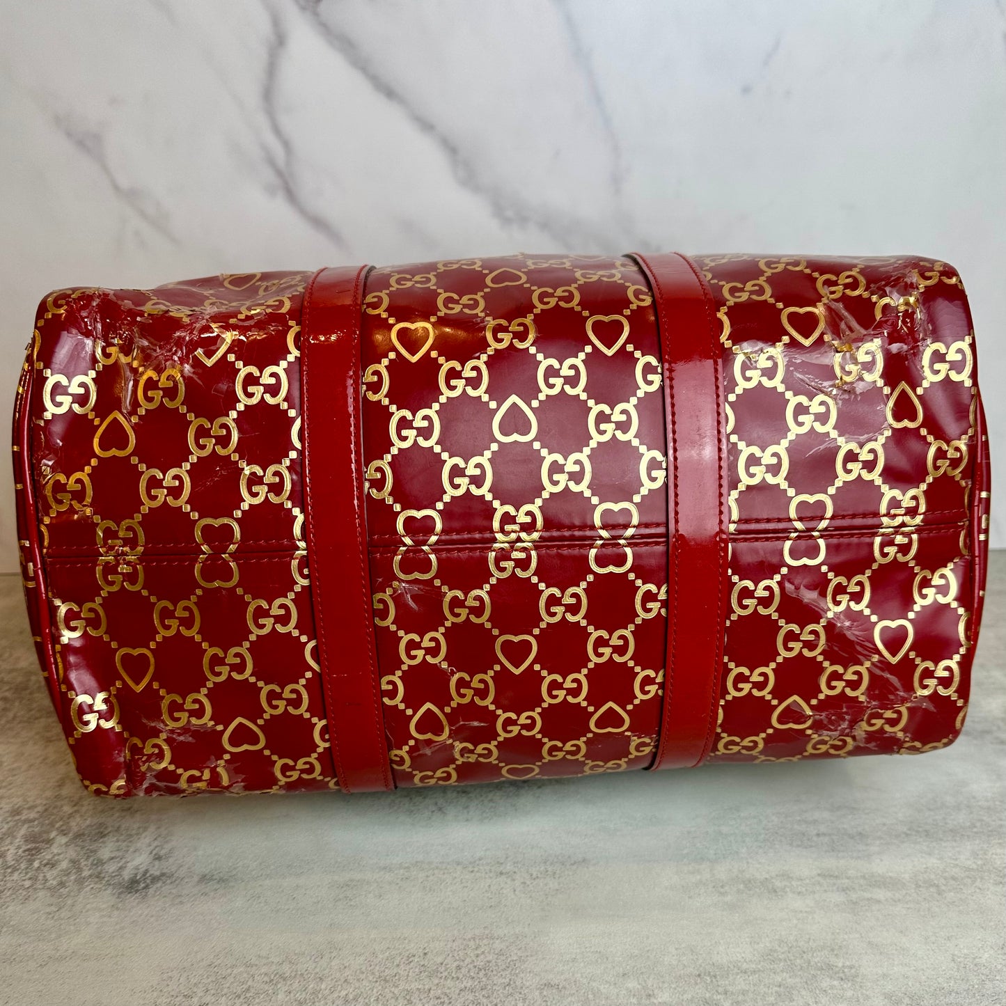 Gucci GG Valentine Medium Joy Boston Bag