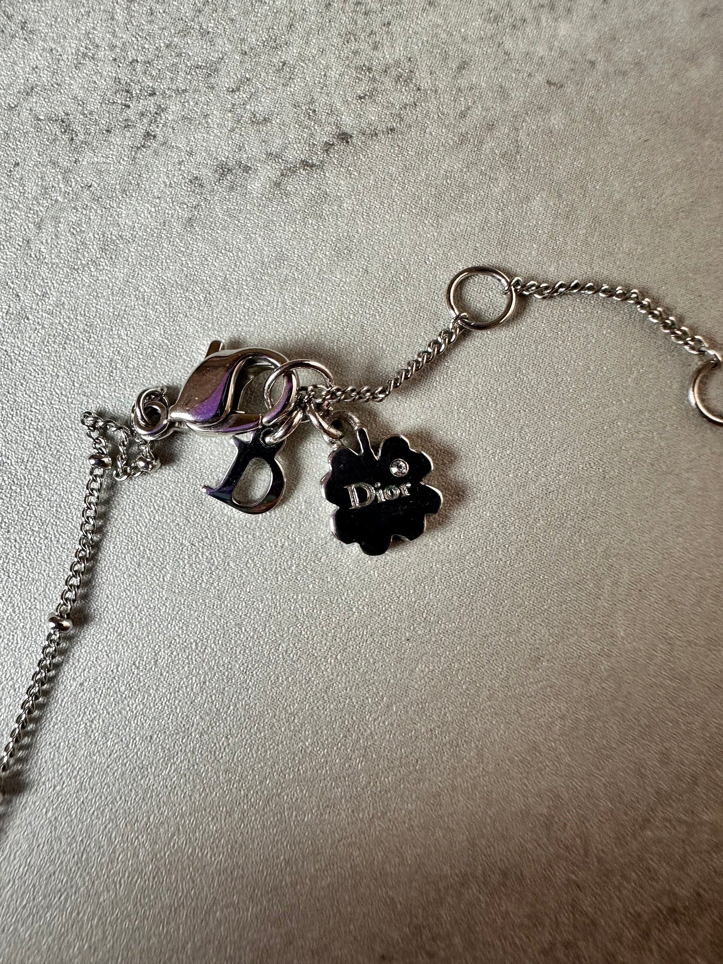 Dior Interlocking Heart Necklace