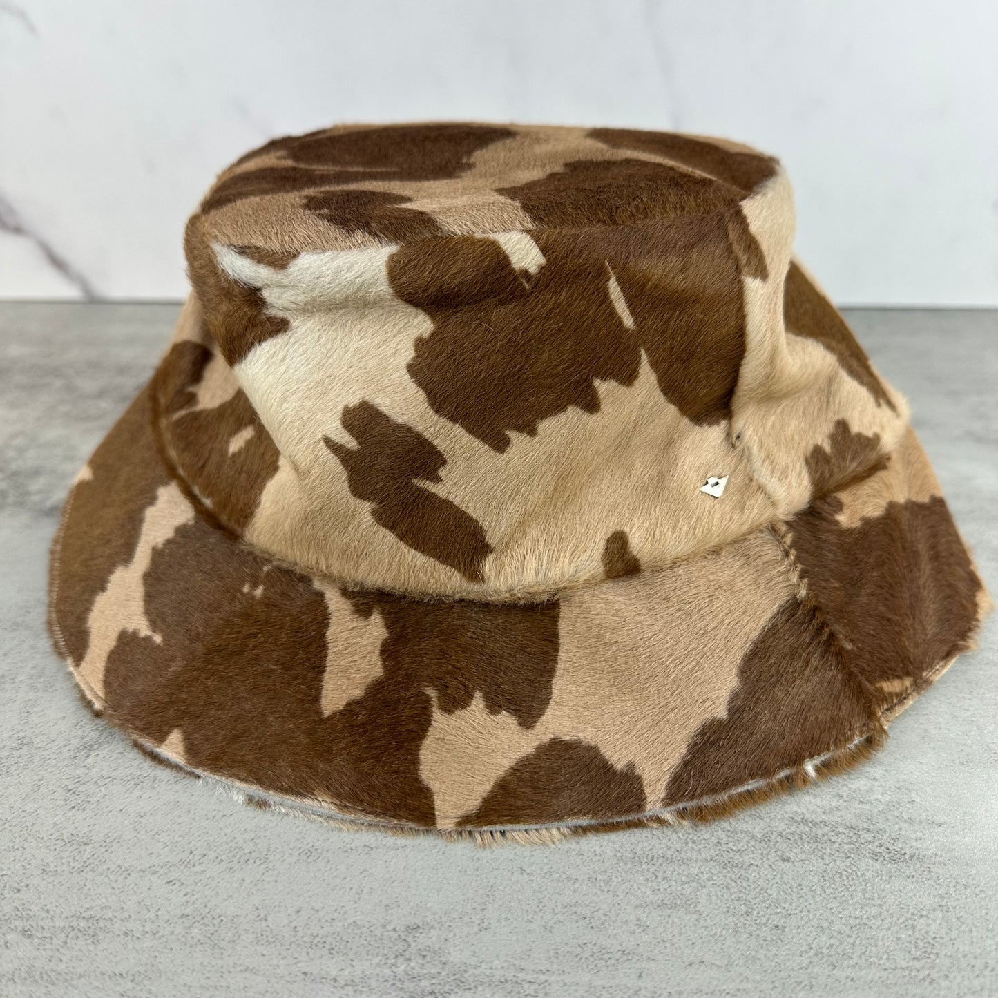 Bottega Veneta Calf Hair Bucket Hat