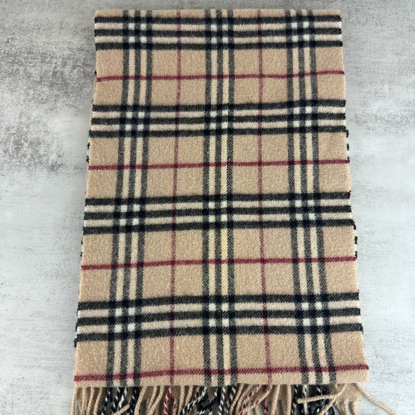 Burberry Lambswool Nova Check Scarf