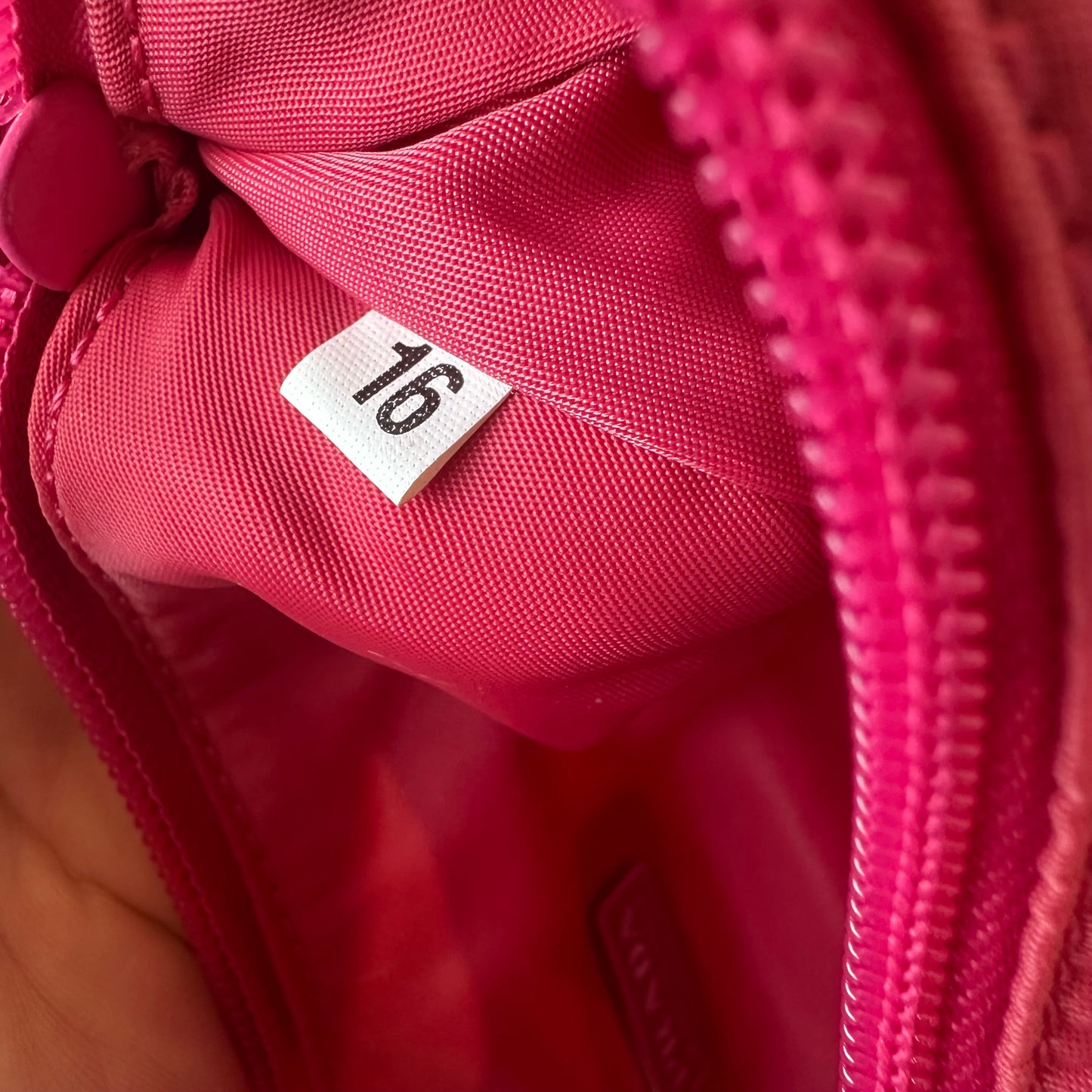 Prada Nylon Pink Pochette