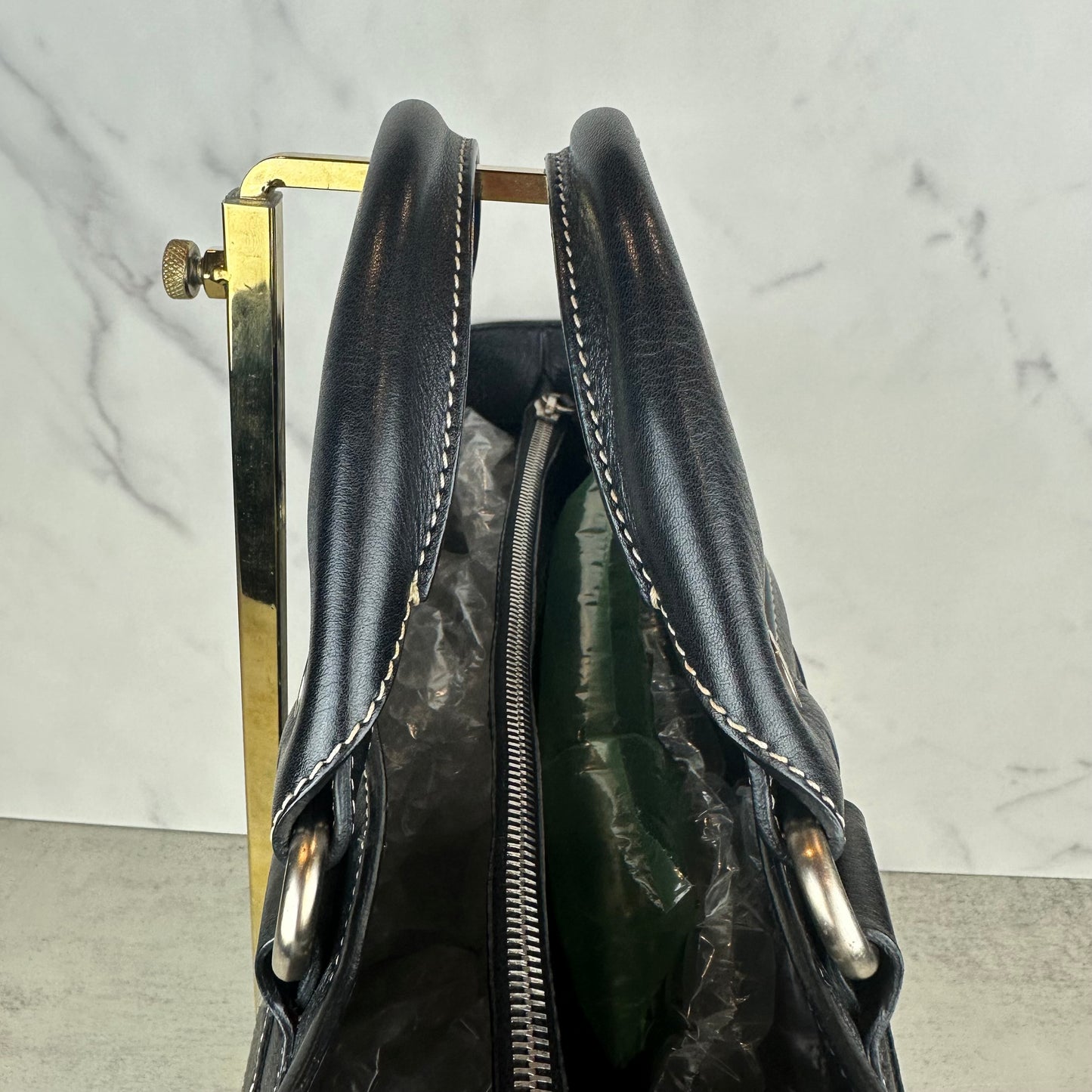 Celine Black Leather Boogie Bag