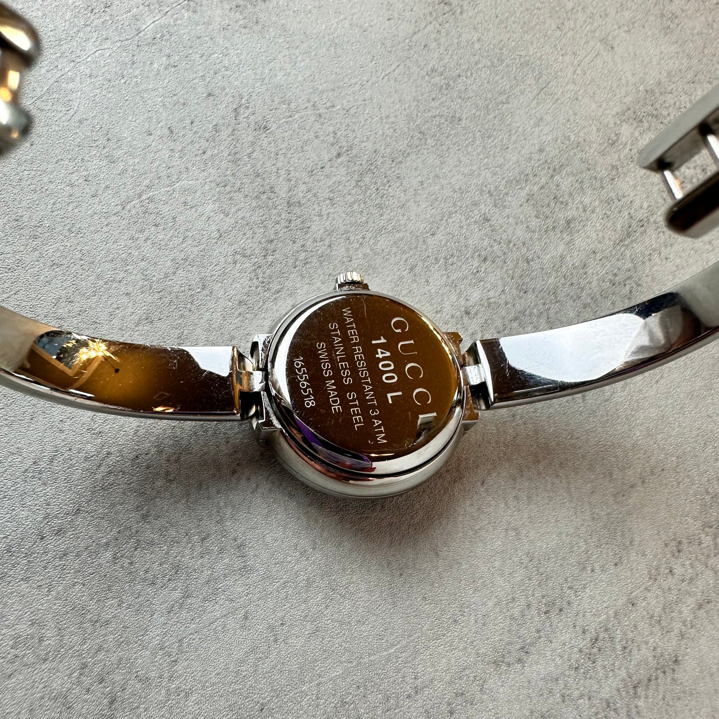 Gucci Silver Bracelet Watch
