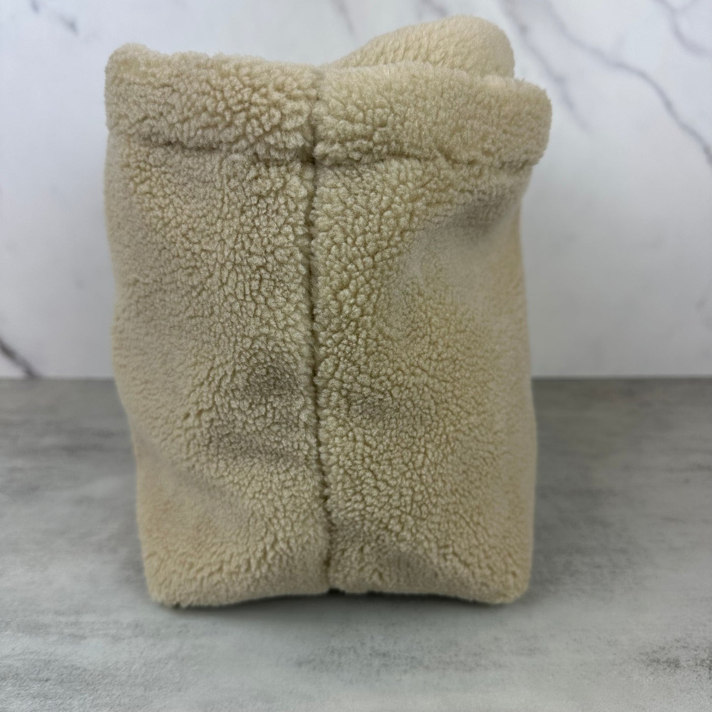 Prada Teddy Shearling VIP Tote