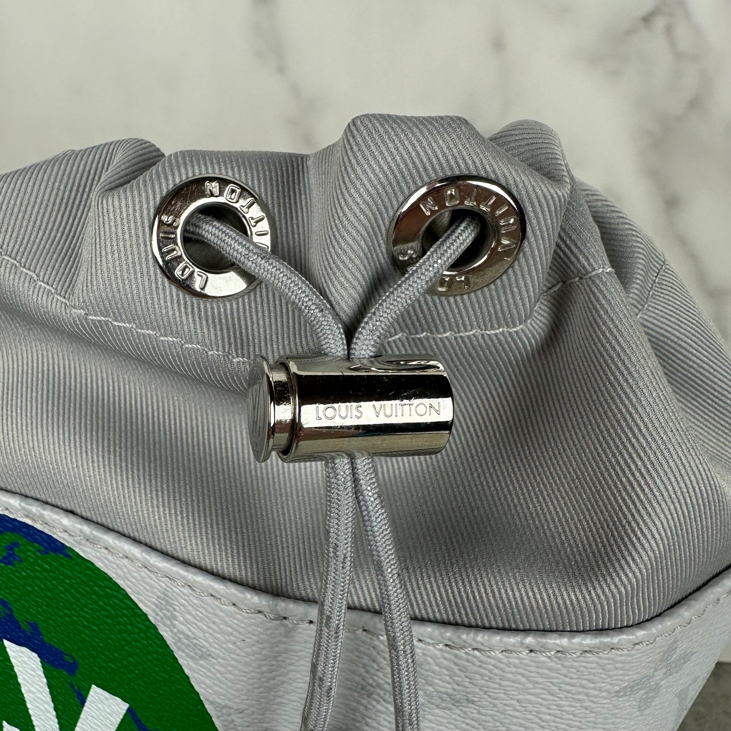 Louis Vuitton Limited Edition Monogram Chalk Sling Bag