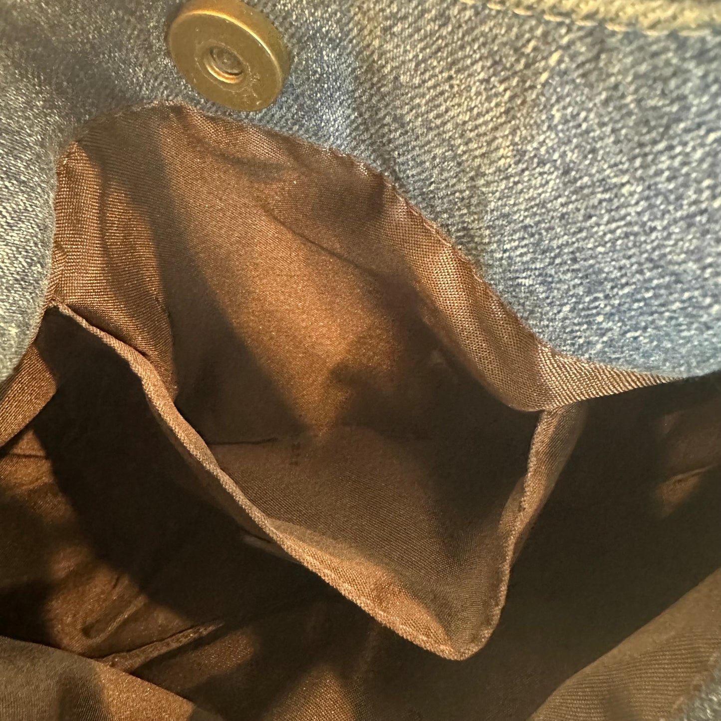 Fendi Denim Hobo Bag