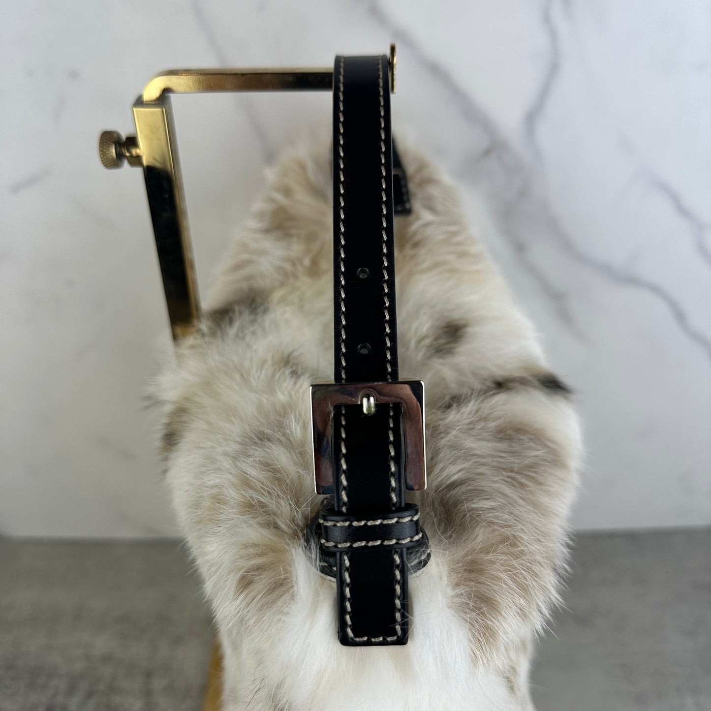 Fendi Rabbit Fur Mini Pochette
