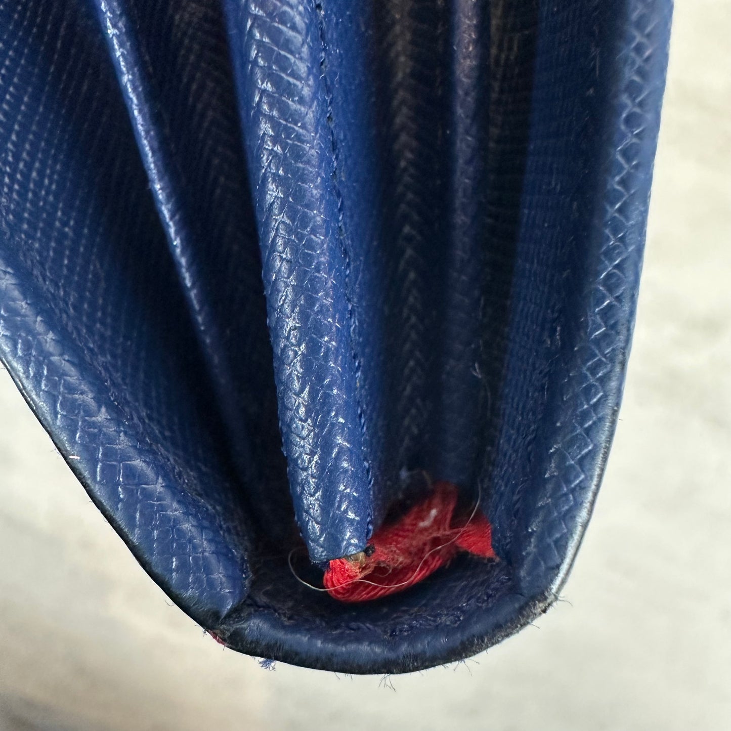 Vivienne Westwood Blue Leather Wallet