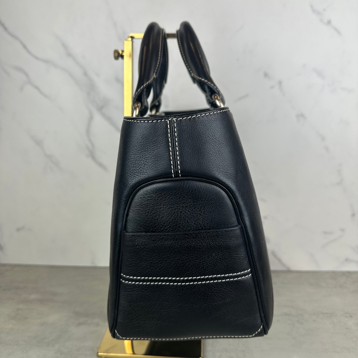Celine Black Leather Boogie Bag