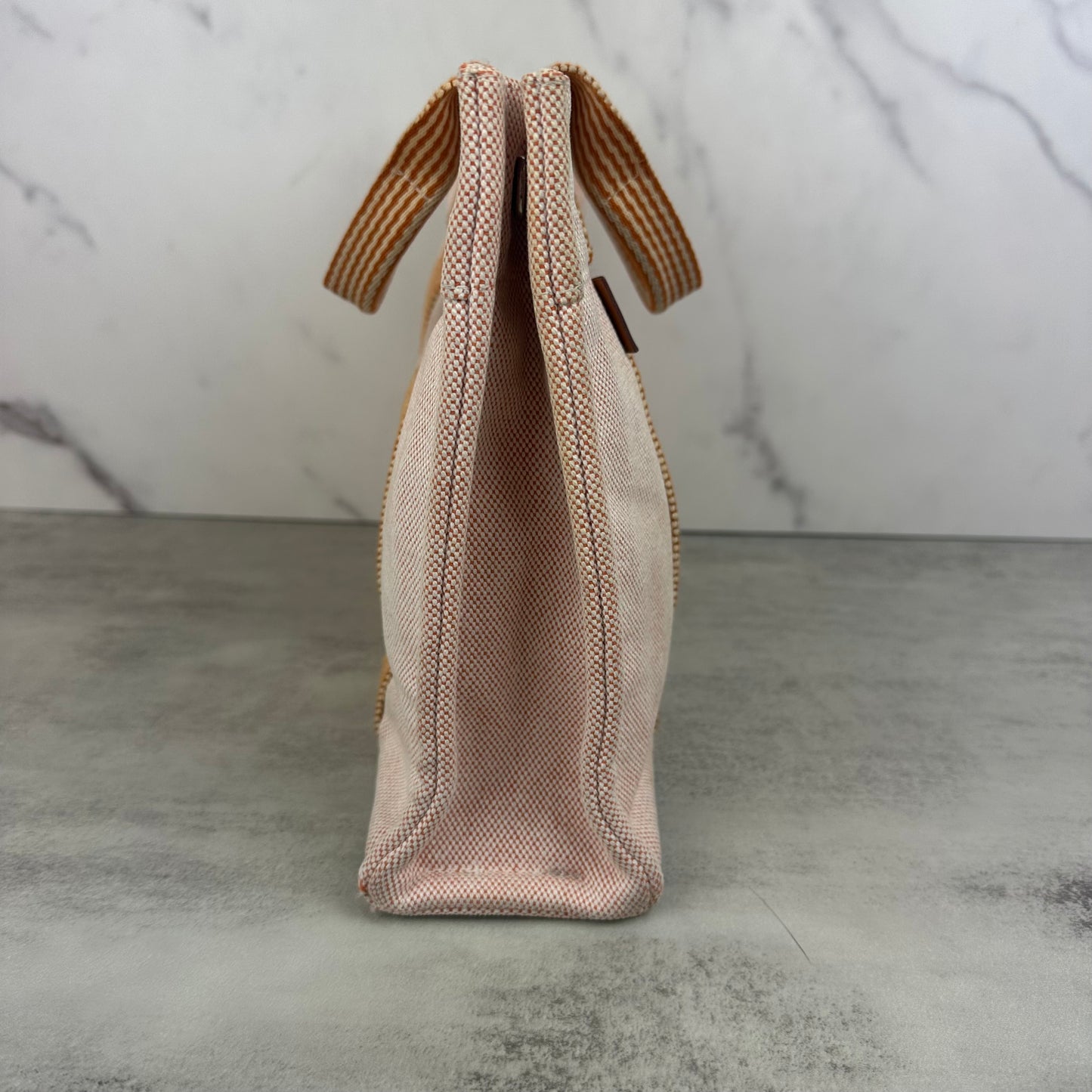 Hermès Toile Fourre-Tout PM