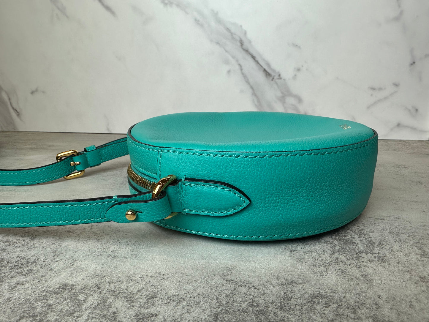 Versace Disco Medusa Head Leather Crossbody Bag