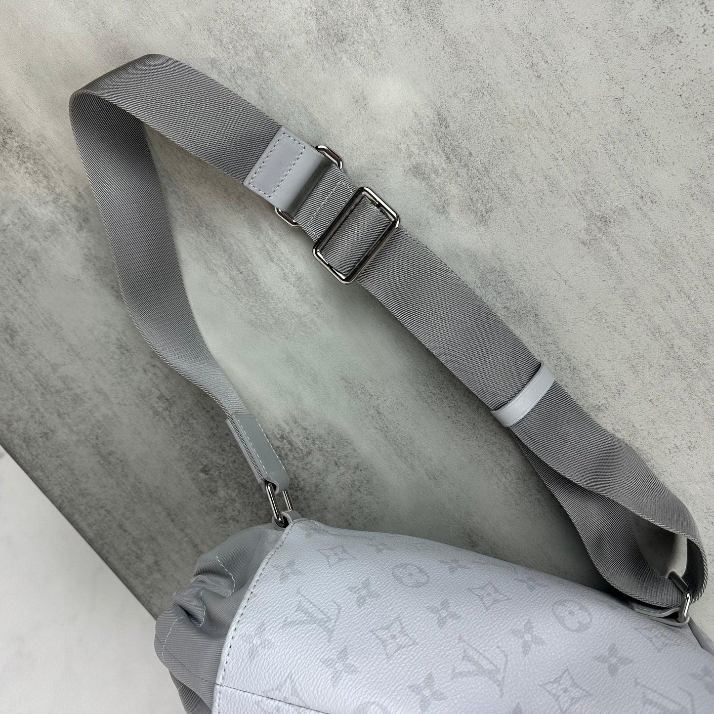 Louis Vuitton Limited Edition Monogram Chalk Sling Bag