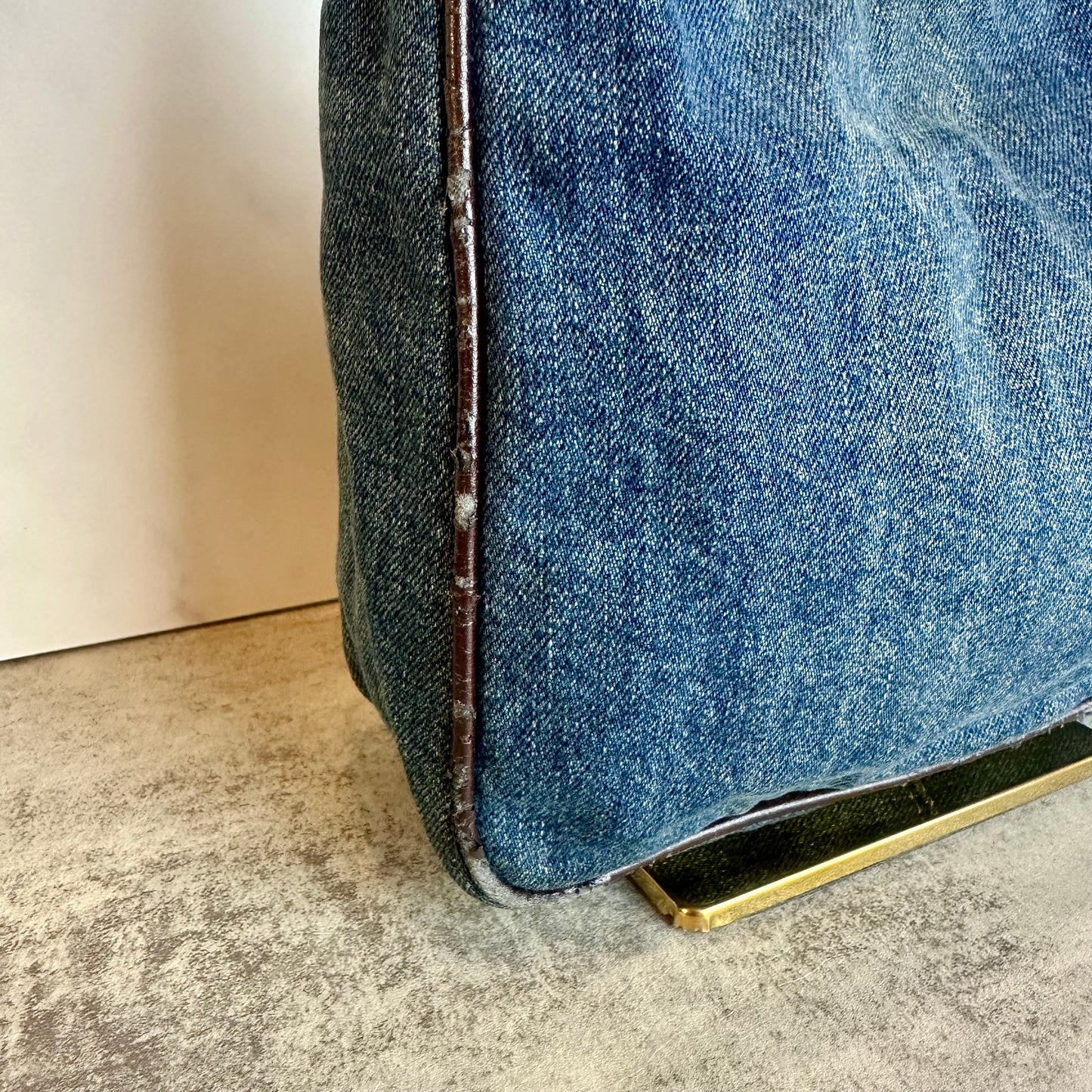 Fendi Denim Hobo Bag