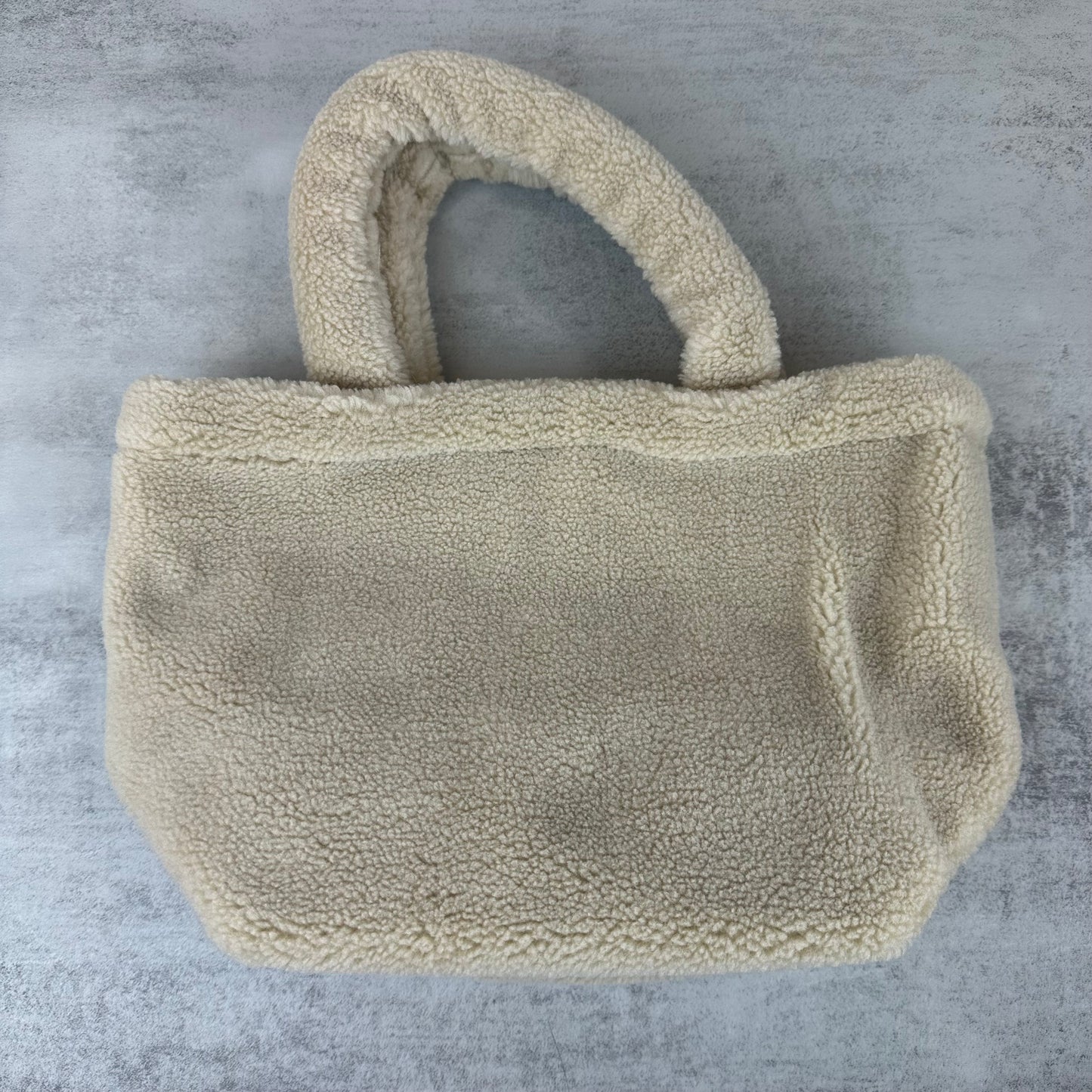 Prada Teddy Shearling VIP Tote