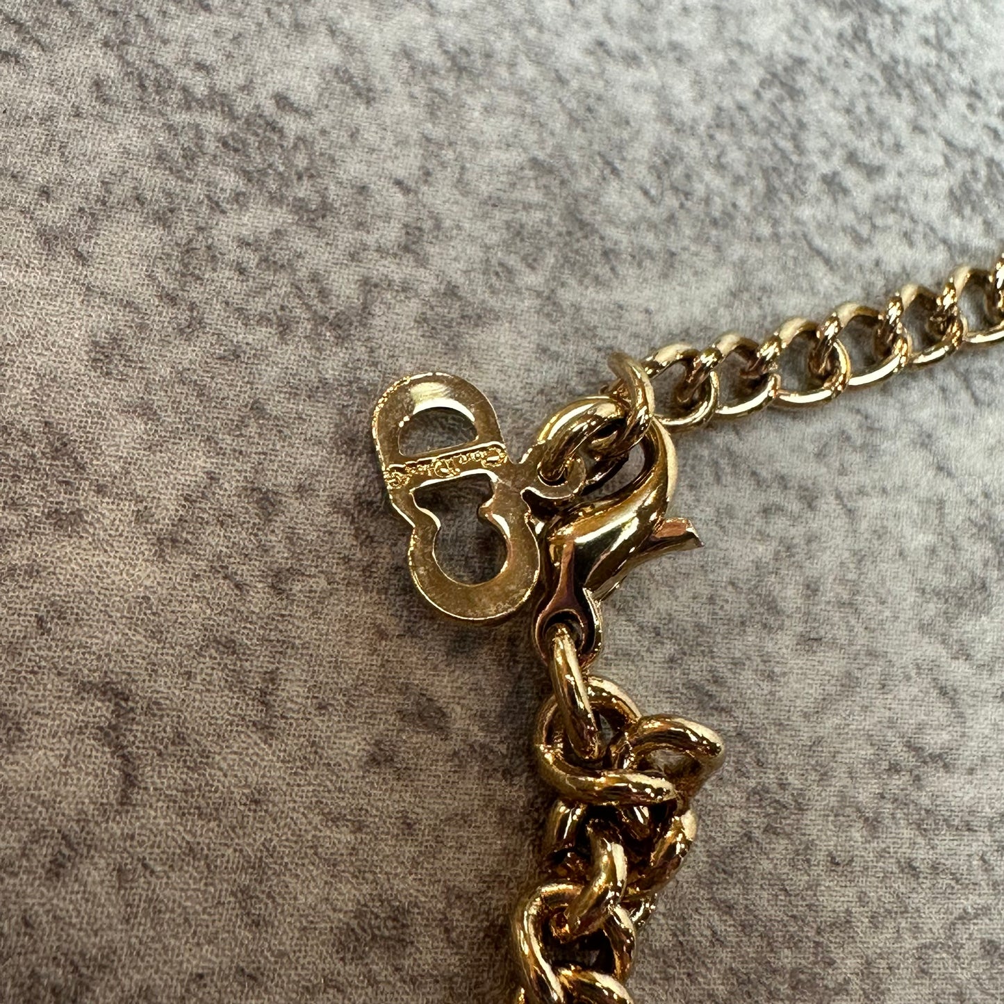 Vintage Dior Infinity Necklace