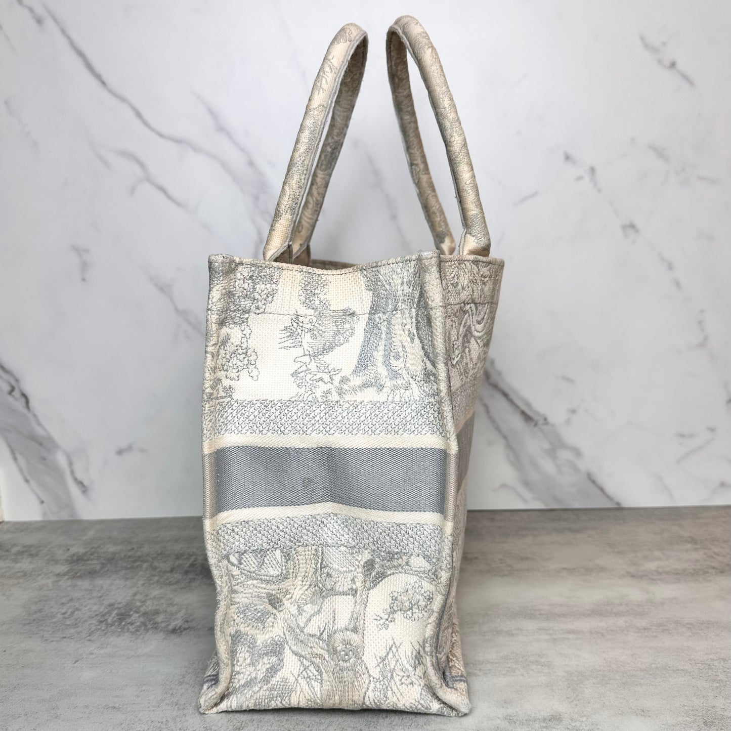 Dior Medium Dioriviera Toile De Jouy Book Tote