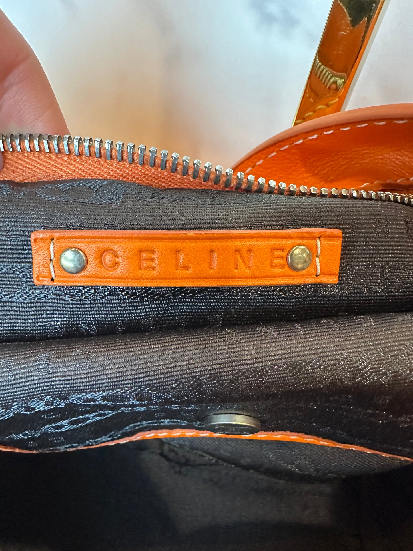 Celine Orange Bittersweet Bag