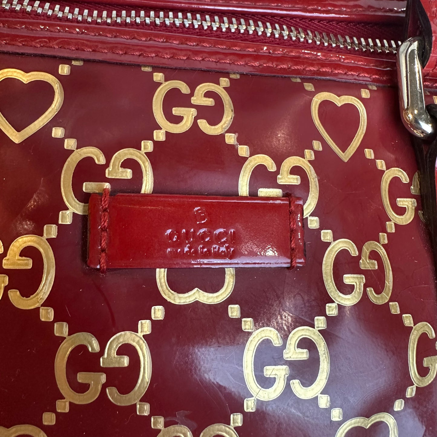 Gucci GG Valentine Medium Joy Boston Bag