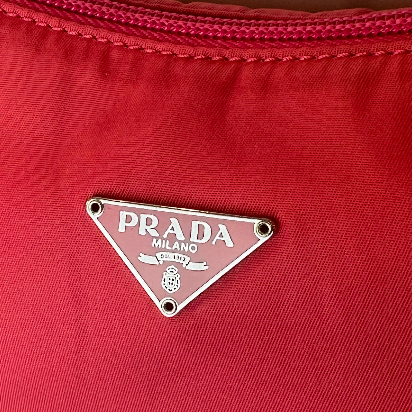 Prada Nylon Pink Pochette