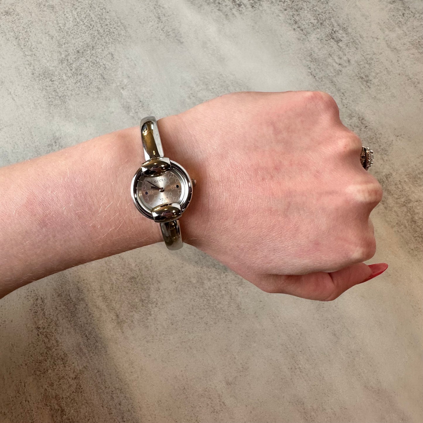 Gucci Silver Bracelet Watch