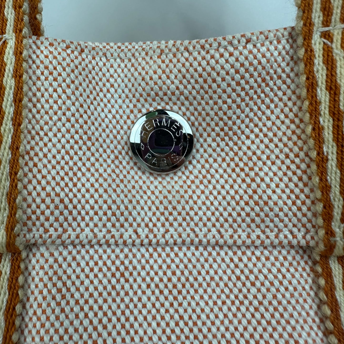 Hermès Toile Fourre-Tout PM
