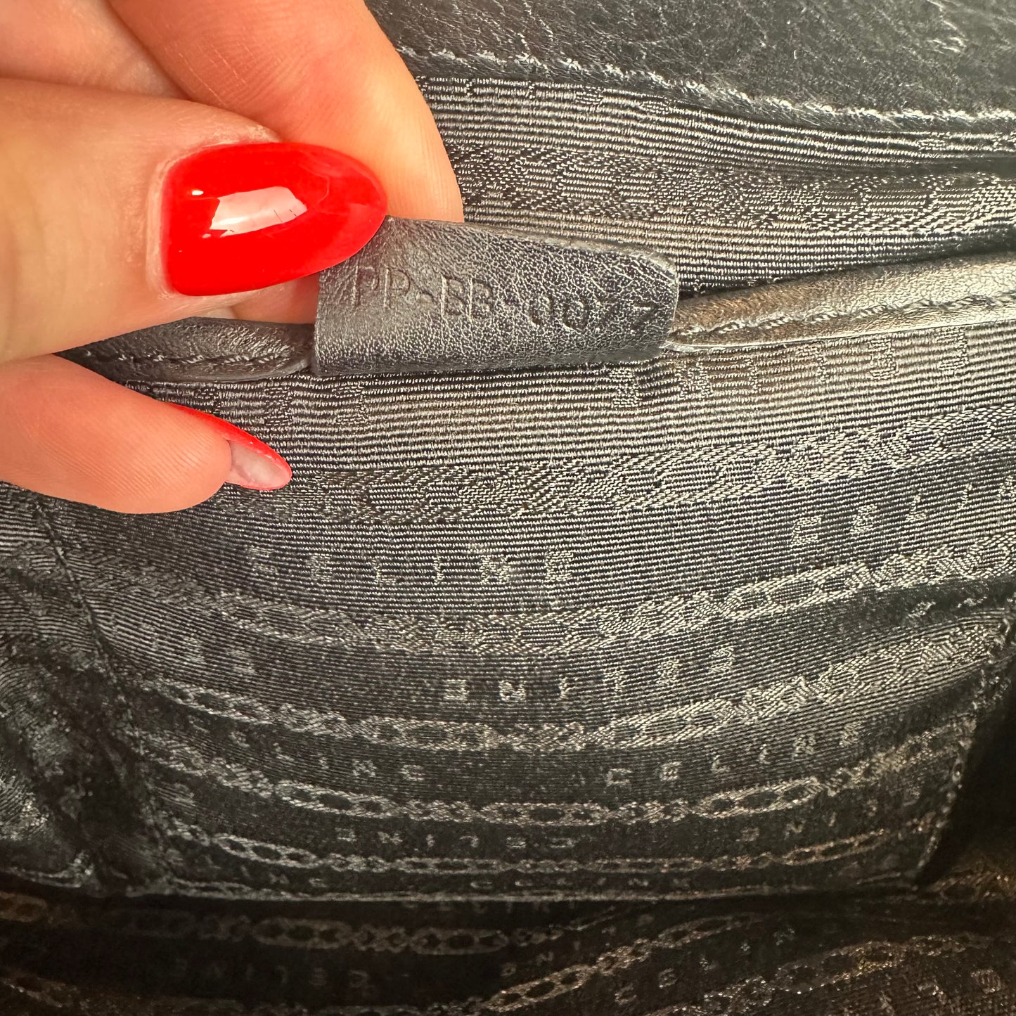Celine Black Leather Boogie Bag