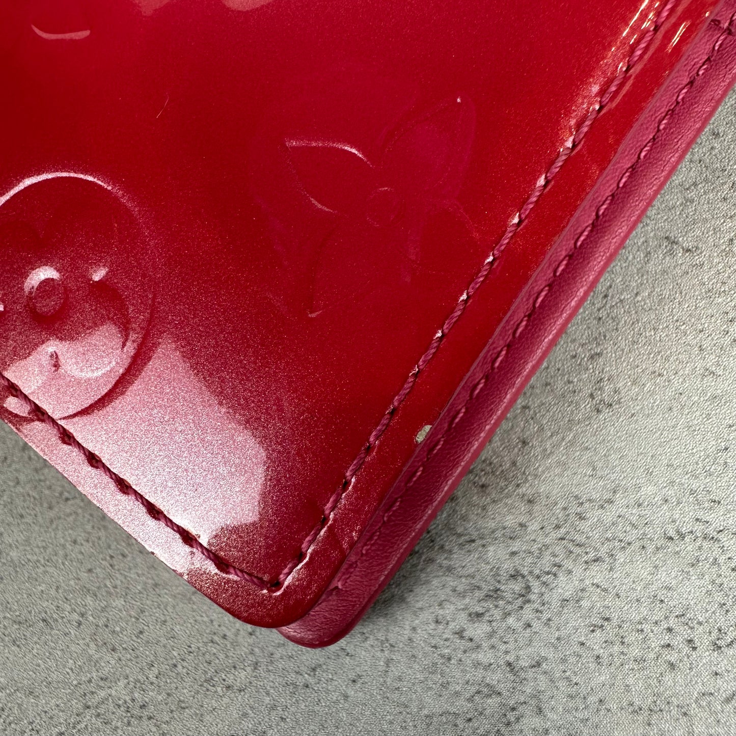 Louis Vuitton Pink Vernis Agenda PM