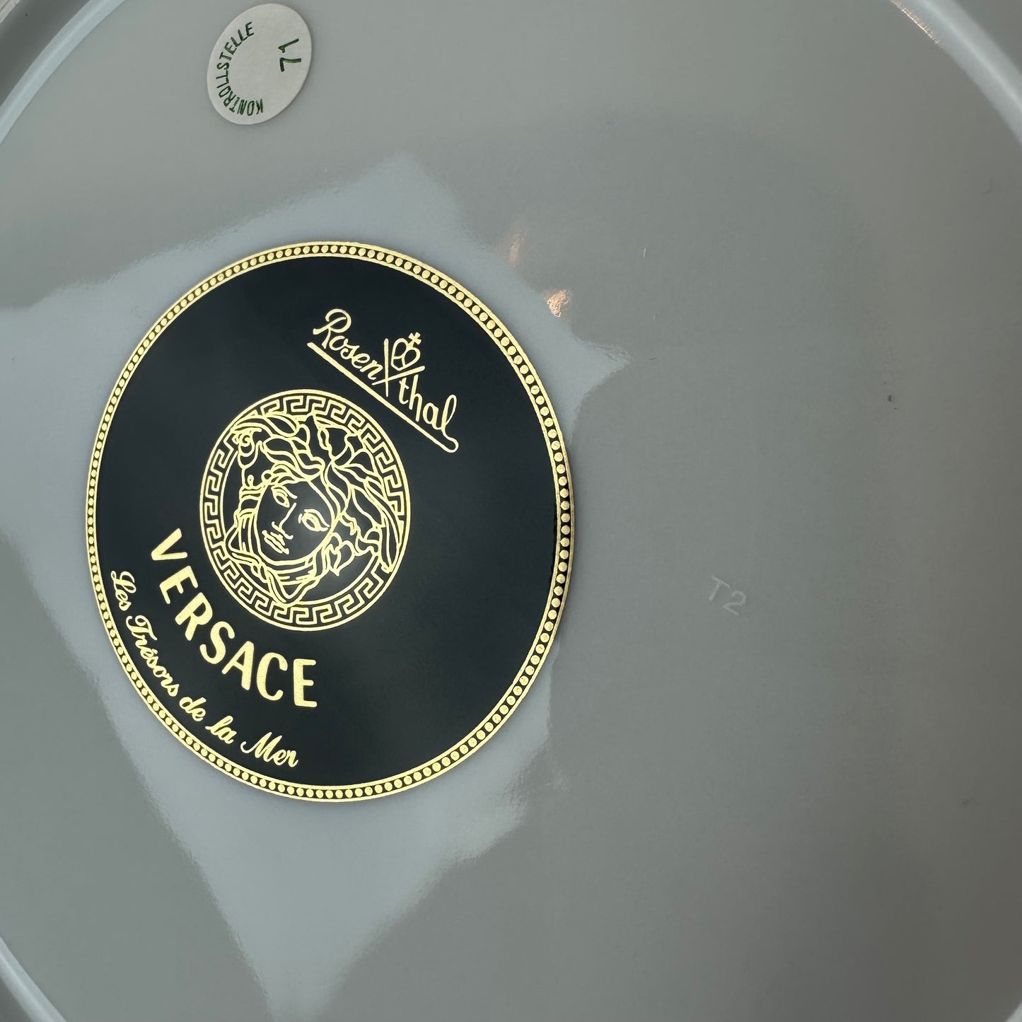 Versace Rosenthal Plate