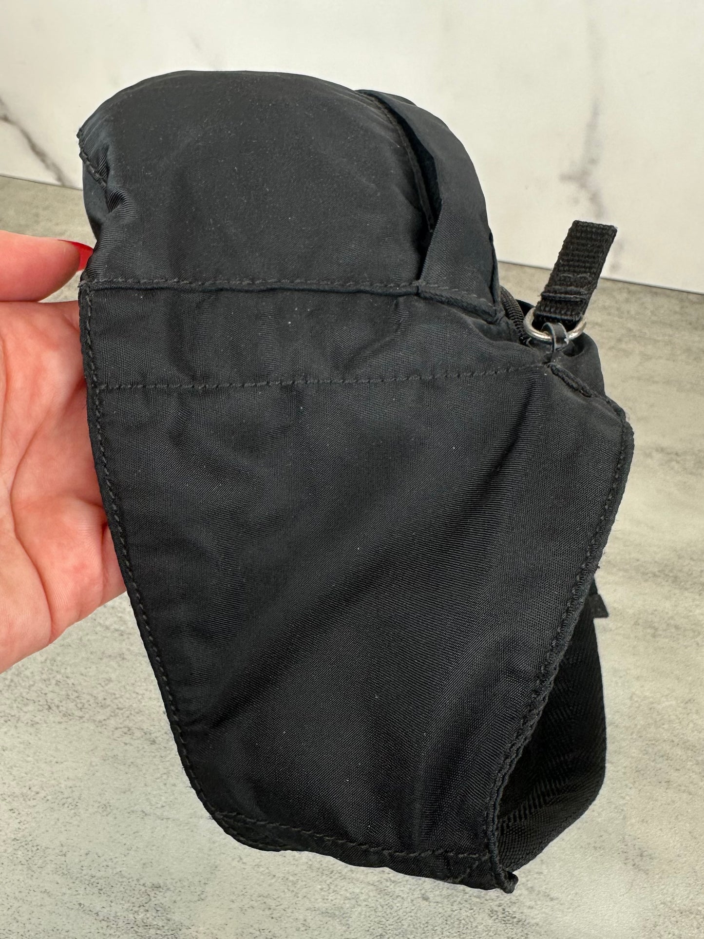 Prada Black Nylon Belt Bag