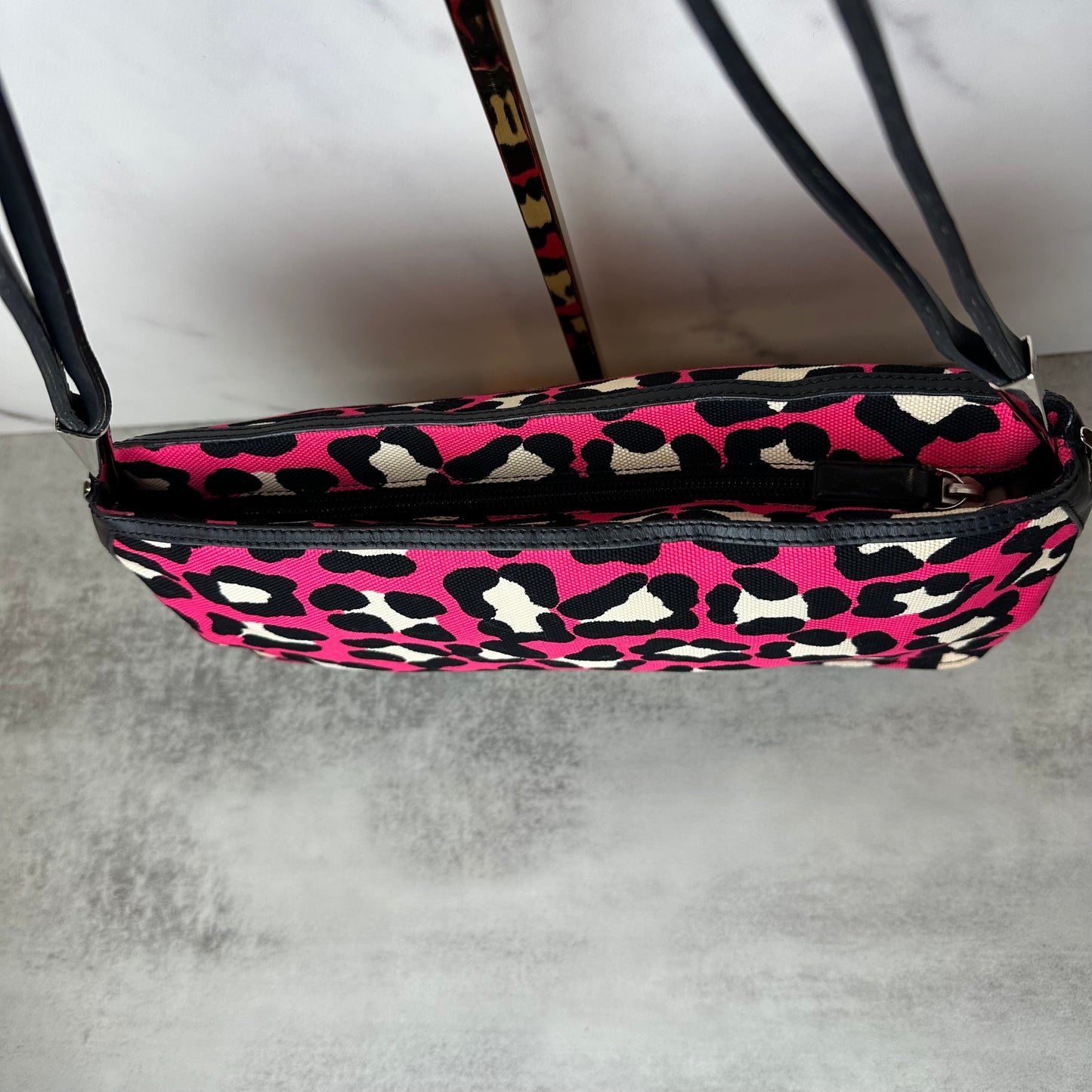 Bottega Veneta Vintage Leopard Shoulder Bag