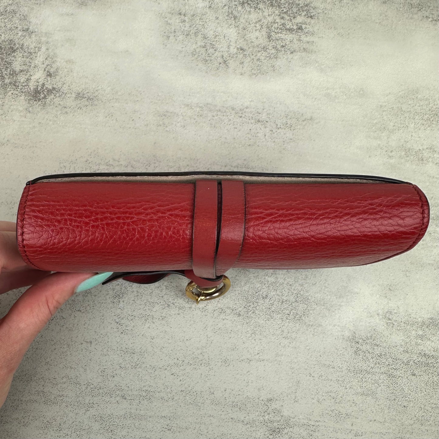 Chloe Calfskin Alphabet Compact Wallet