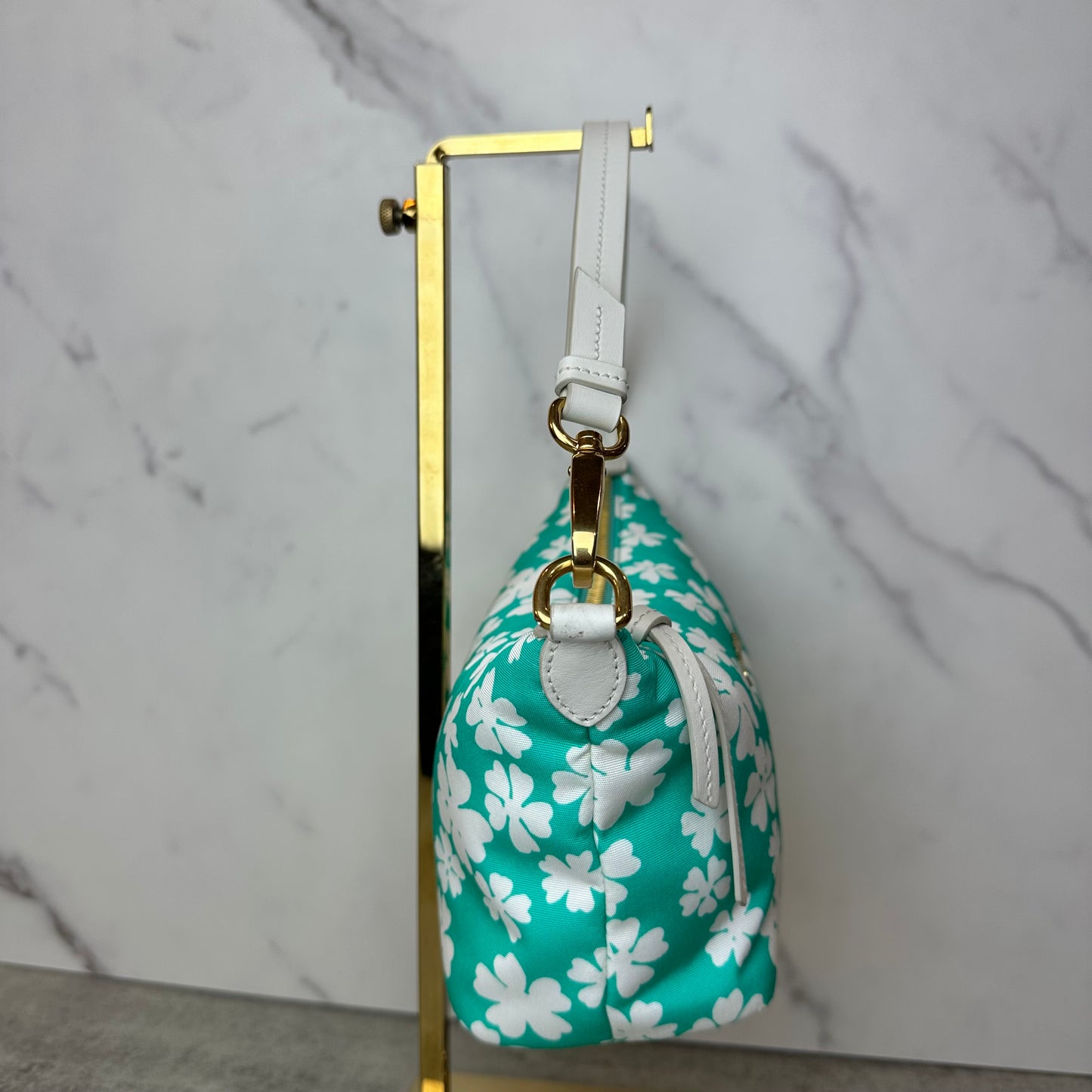 Miu Miu Nylon Top Handle Bag