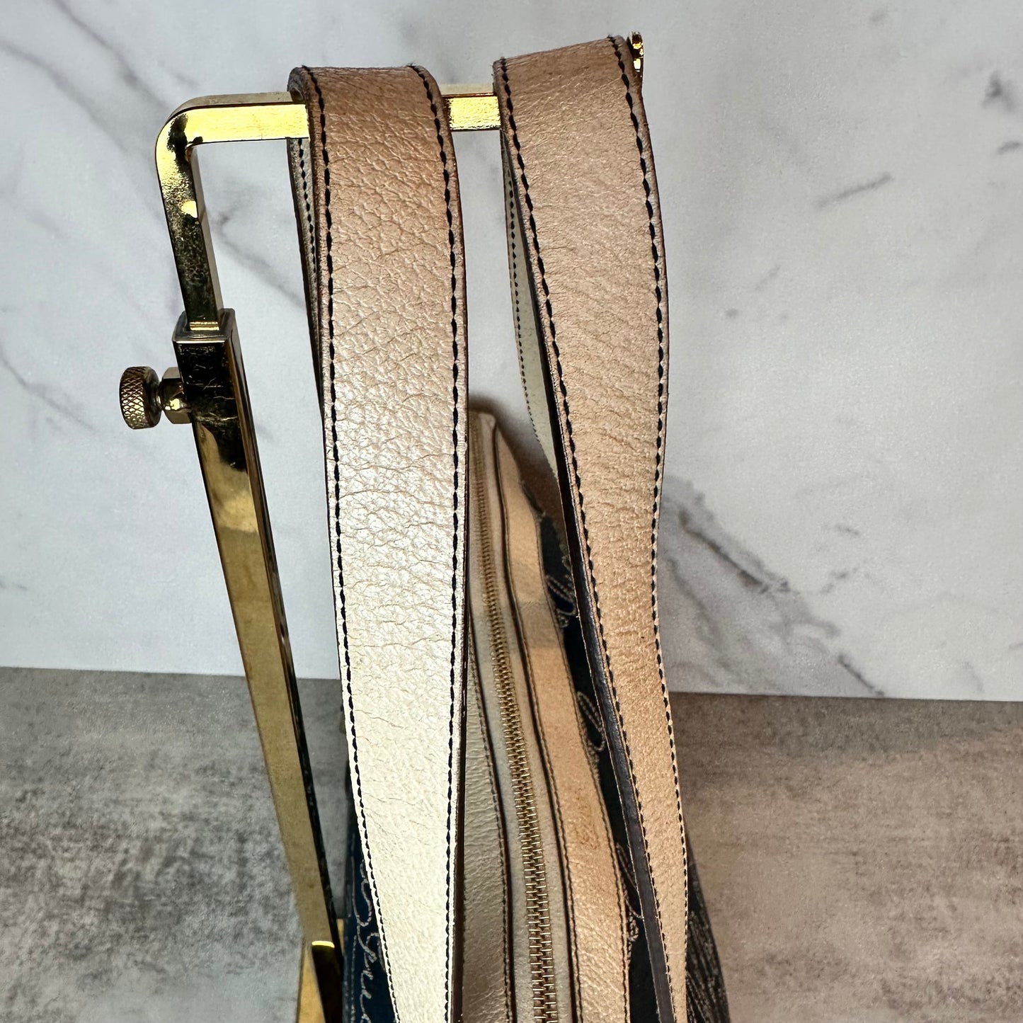 Gucci Nautical Print Abbey D- Ring Shoulder Bag