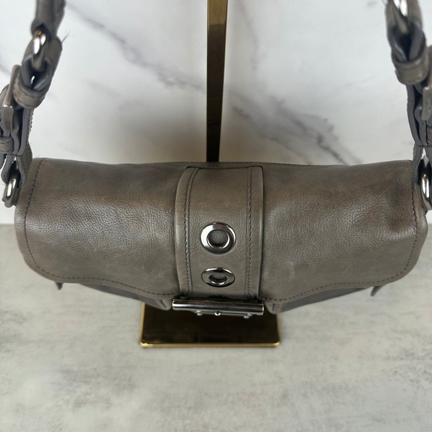 Prada Nylon and Leather Cargo Bag