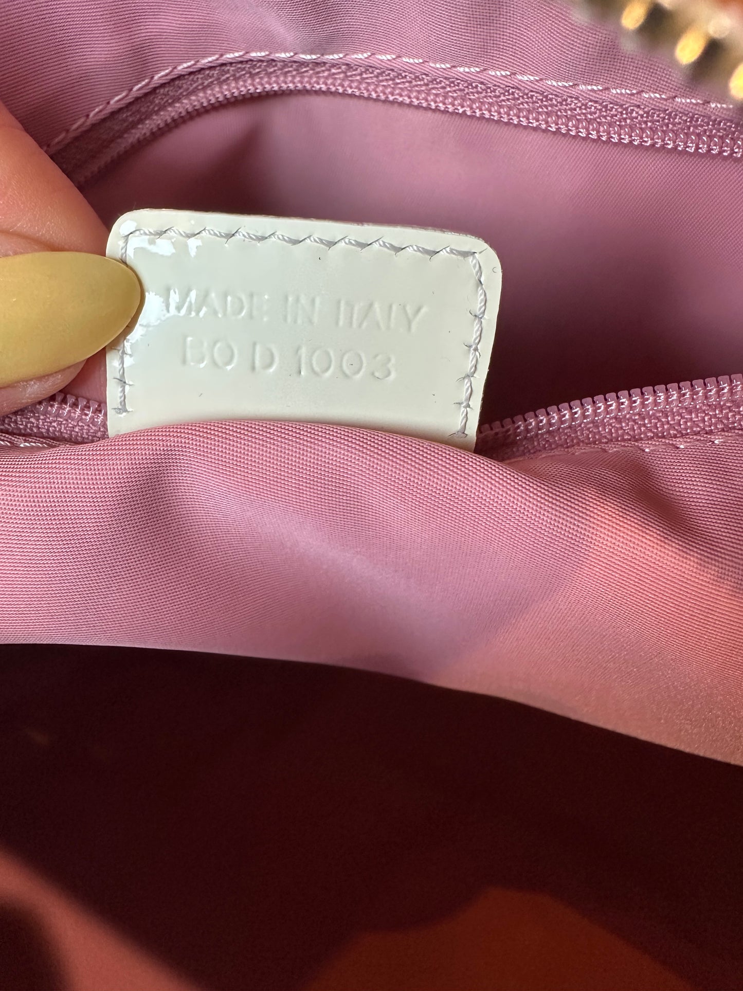 Christian Dior Diorissimo Girly Boston Bag