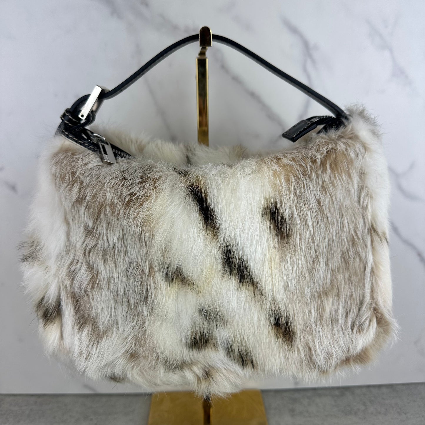 Fendi Rabbit Fur Mini Pochette