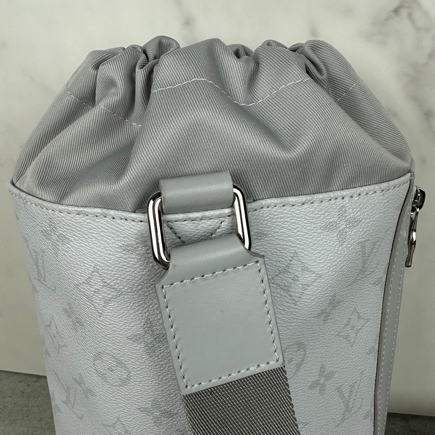 Louis Vuitton Limited Edition Monogram Chalk Sling Bag