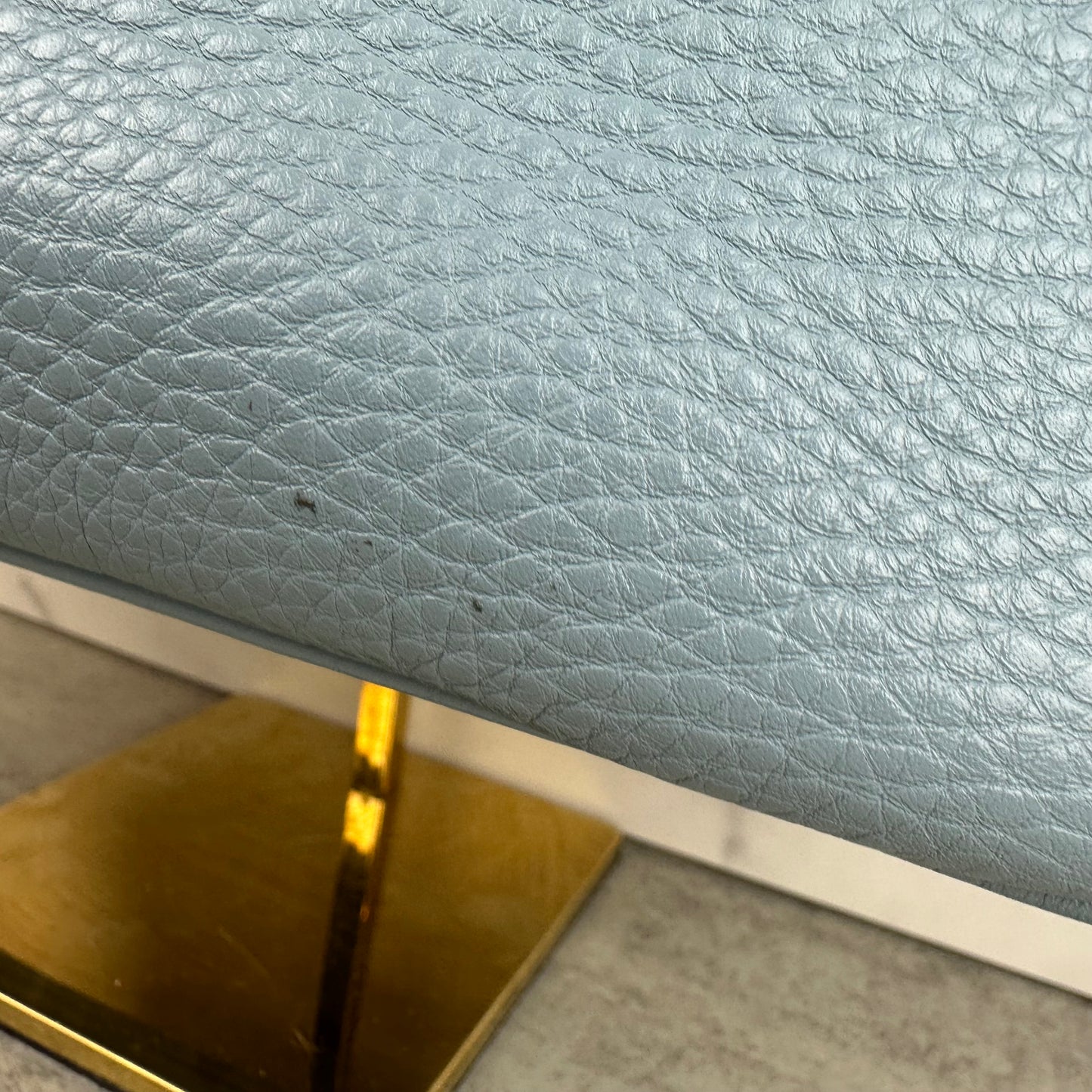 Celine Blue Leather Boogie Bag