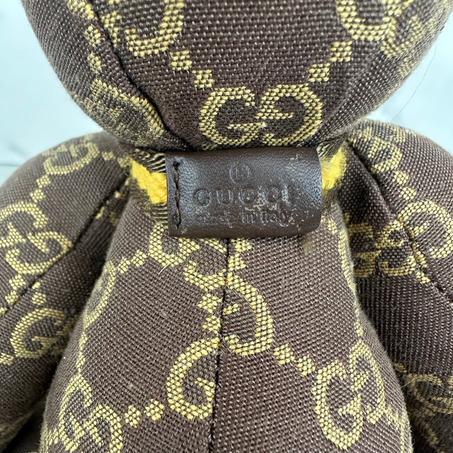 Rare Gucci GG Teddy Bear