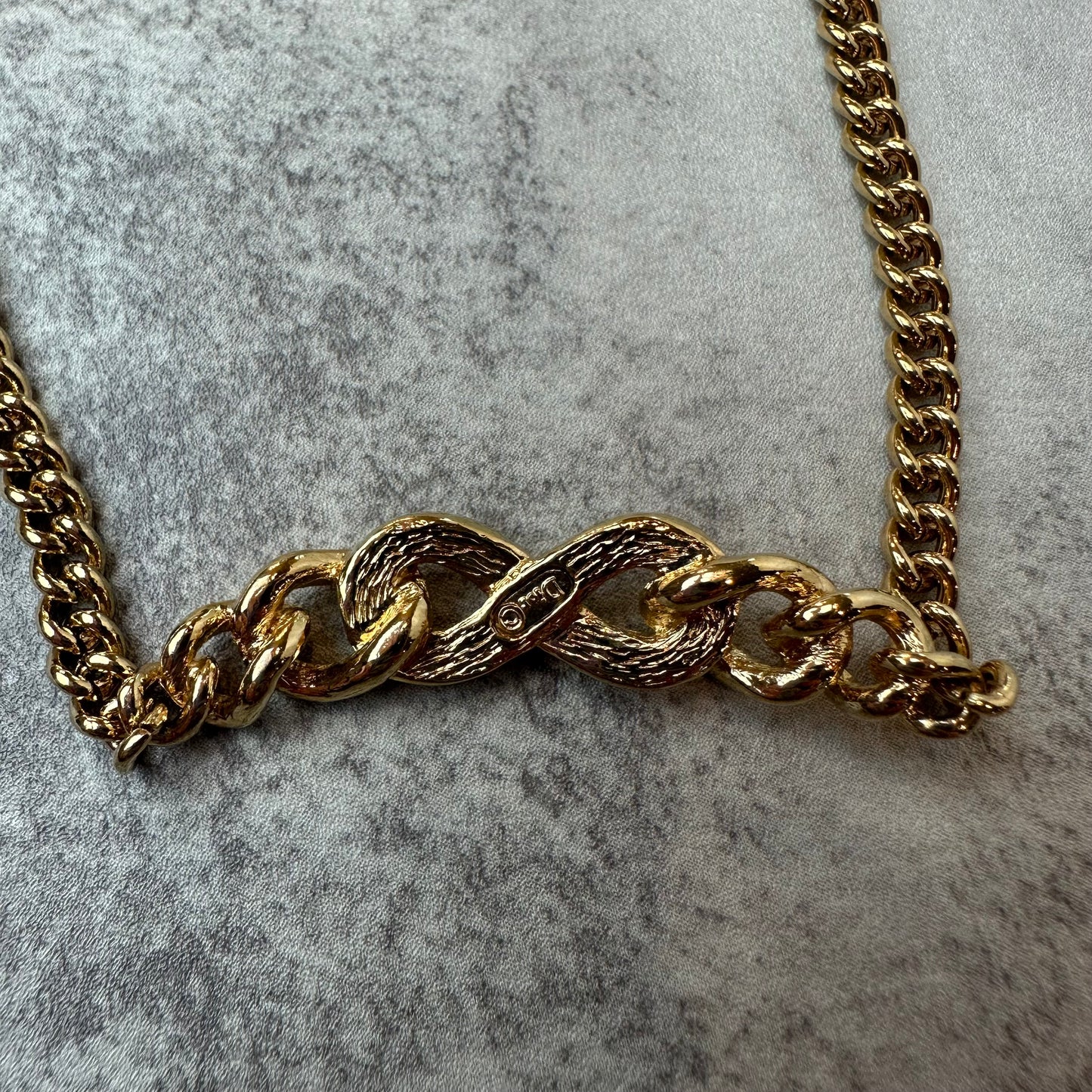 Vintage Dior Infinity Necklace
